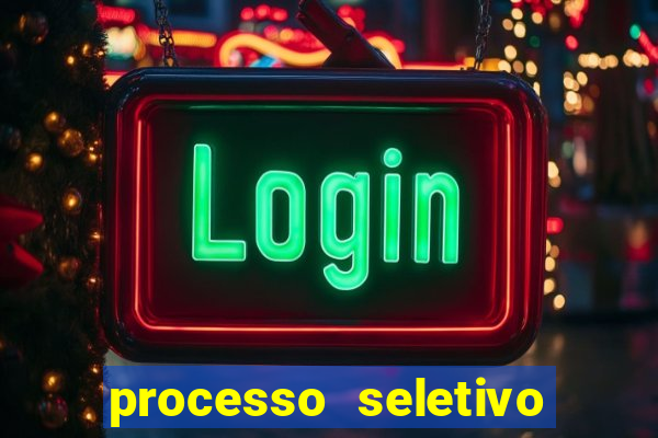 processo seletivo cerejeiras 2024